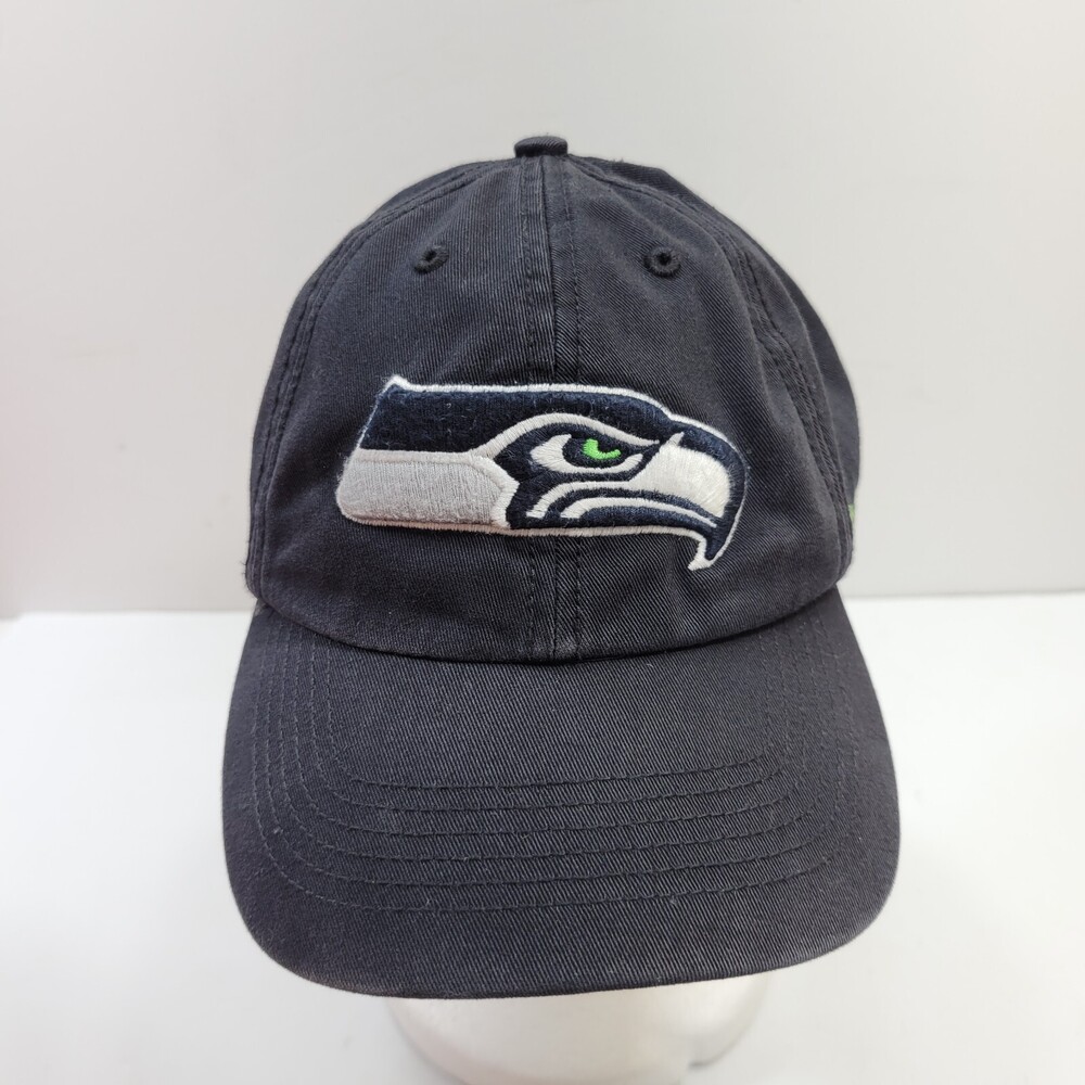 NFL Seattle Seahawks Football Sports '47 Cap Hat Mens Size XL Navy Embroidered